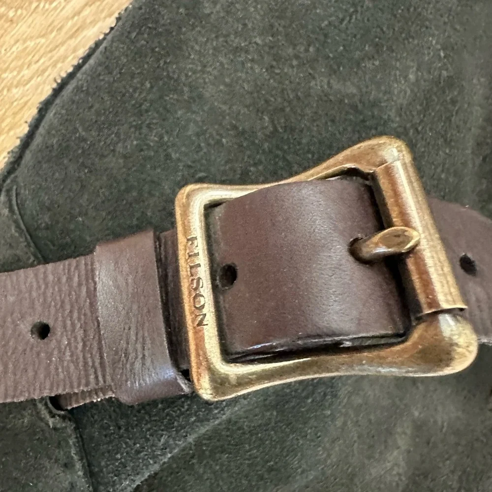 Filson Leather Backpack. - Picture 6 of 9
